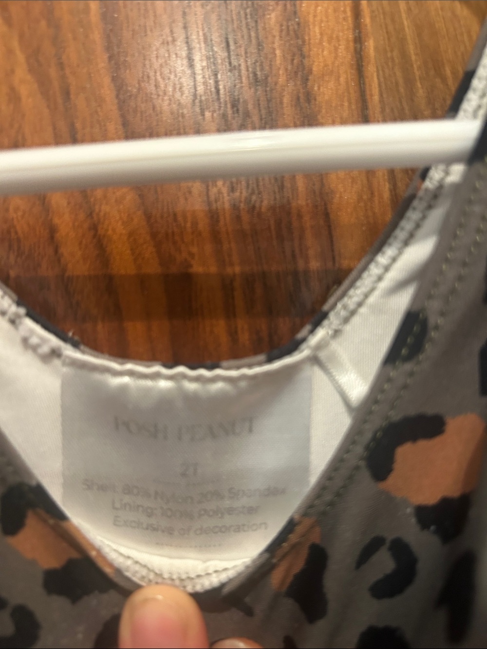 Posh Peanut Flutter Sleeve One Piece - 2T - Picture 3 of 5